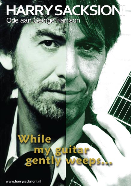 While my guitar gently weeps